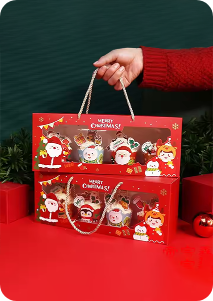 christmas cupcake boxes cupcake boxes for christmas